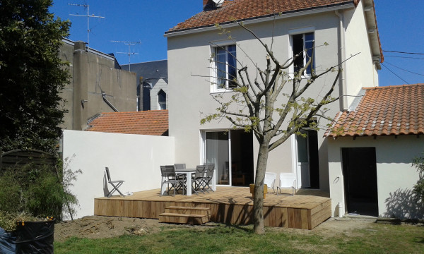 Rénovation terrasse à La Séguinière